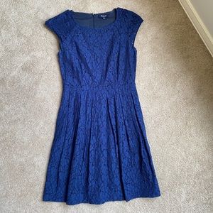 Madewell Navy Blue Lace Dress Size 0